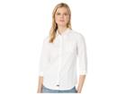 U.s. Polo Assn. Woven Pocket Shirt (optic White) Women's Clothing