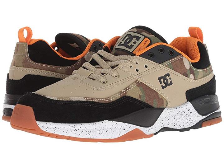 Dc E. Tribeka (camo) Men's Skate Shoes