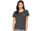 Spiritual Gangster Om Spirit Tee (washed Black) Women's T Shirt