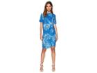 Catherine Catherine Malandrino Dina Printed Dress (victoria Palms) Women's Dress