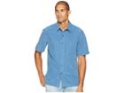 Royal Robbins Desert Pucker S/s (dark Blue) Men's Short Sleeve Button Up