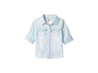 Levi's(r) Kids The Western 3/4 Sleeve Denim Top (infant) (bleach Out) Girl's Clothing