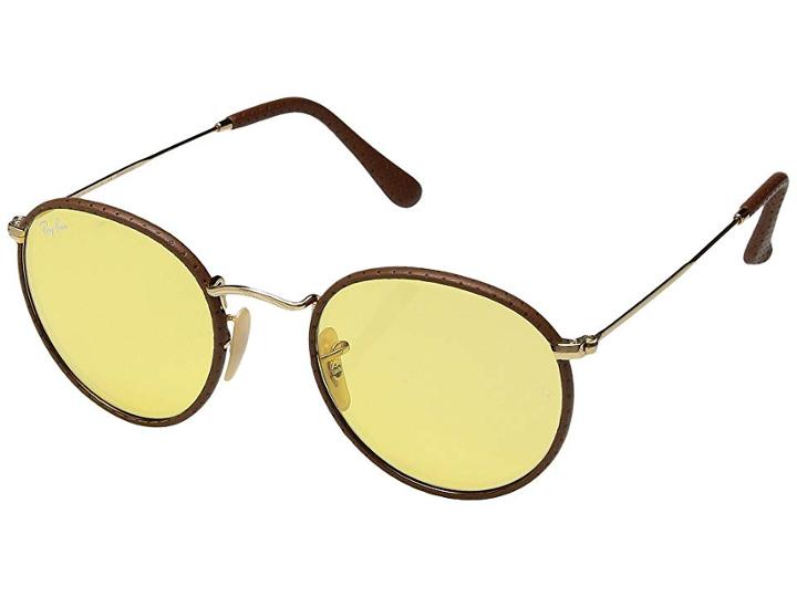 Ray-ban Rb3475q 50 (brown/yellow Photocromatic) Fashion Sunglasses