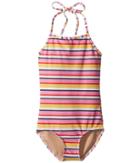 Toobydoo Sunshine Stripe One-piece Swimsuit (infant/toddler/little Kids/big Kids) (multi) Girl's Swimsuits One Piece