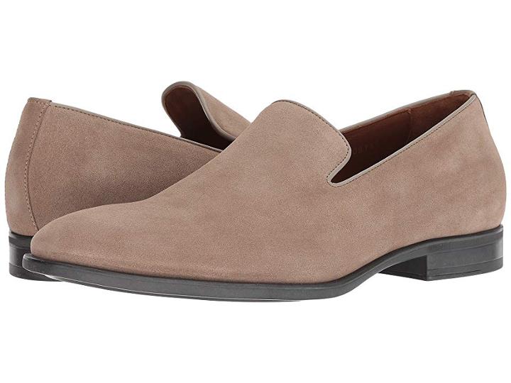 Aquatalia Aiden (mushroom Suede) Men's Shoes