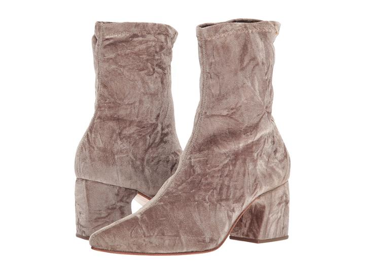 Rachel Comey Zaha (fog Stretch Crushed Velvet) Women's Boots