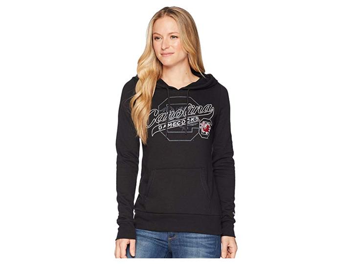 Champion College South Carolina Gamecocks Eco University Fleece Hoodie (black) Women's Sweatshirt