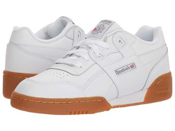 Reebok Kids Workout Plus (big Kid) (white/gum) Kids Shoes