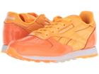 Reebok Kids Classic Leather (little Kid) (fire Spark/wild Orange/white) Kids Shoes