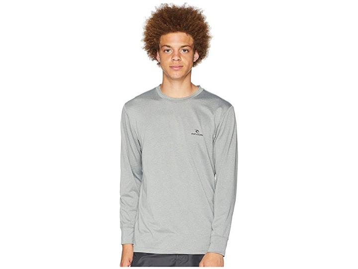 Rip Curl Search Series Long Sleeve (grey) Men's Swimwear