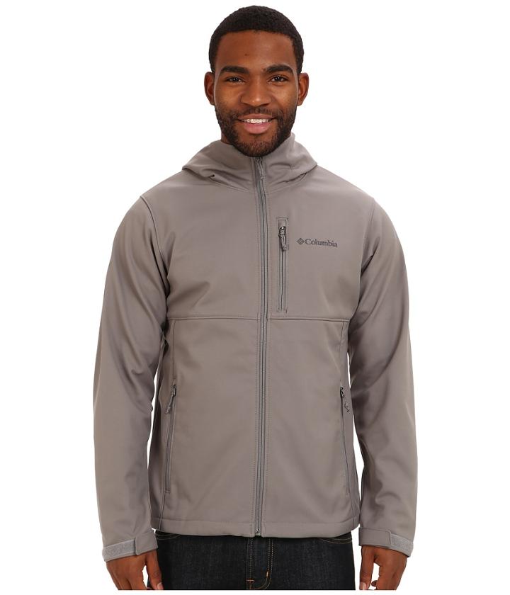 Columbia Ascendertm Hooded Softshell Jacket (boulder) Men's Coat