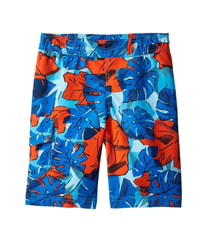 Columbia Kids Solar Streamtm Ii Boardshort (little Kids/big Kids) (riptide Palms Print) Boy's Swimwear