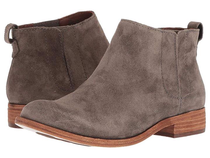 Kork-ease Velma (grey Suede) Women's Pull-on Boots