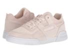 Reebok Lifestyle Workout Lo Plus Cold Pastel (pale Pink/white) Women's Classic Shoes