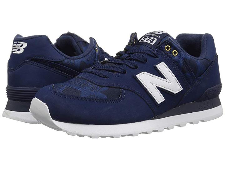 New Balance Classics Ml574 (pigment With Atlantic) Men's Shoes
