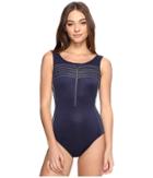 Miraclesuit Sports Page Speed One-piece (midnight) Women's Swimsuits One Piece