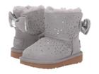 Ugg Kids Stargirl Classic Mini Ii Bow (toddler/little Kid) (seal) Girls Shoes