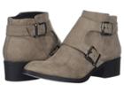 Kenneth Cole Reaction Re-buckle (putty Microsuede) Women's Shoes
