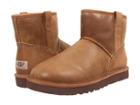 Ugg Classic Mini Stitch (chestnut Leather) Men's Pull-on Boots