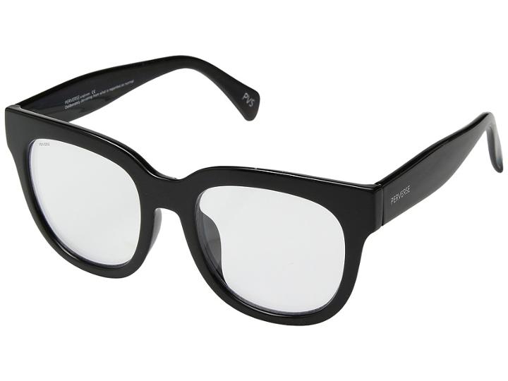 Thomas James La By Perverse Sunglasses Bookworm (black/clear Transparent Lens) Fashion Sunglasses