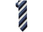 Eton Striped Rep Tie (navy/light Blue/white) Ties