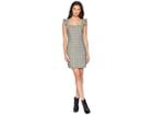Jack By Bb Dakota Megan Draper Glencheck Dress (black) Women's Dress