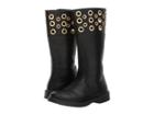 Kensie Girl Kids Tall Grommet Boot (little Kid/big Kid) (black) Girls Shoes