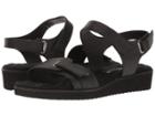 Walking Cradles Halle (black Agata Leather) Women's Sandals
