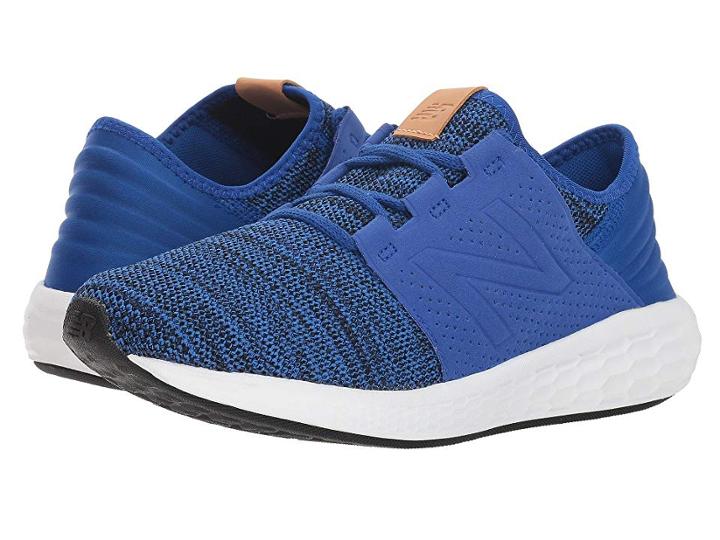 New Balance Kids Kjcrzv2g Nubuck (big Kid) (team Royal/black) Boys Shoes