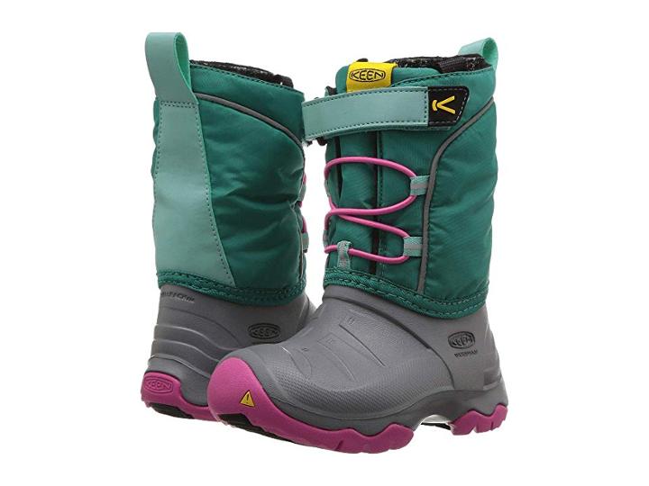 Keen Kids Lumi Boot Wp (toddler/little Kid) (parasailing/dusty Aqua) Girls Shoes