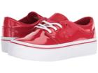 Dc Trase Platform Se (red) Women's  Shoes