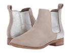Toms Ella (desert Taupe Suede/silver Metallic Leather) Women's Pull-on Boots