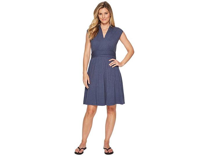 Prana Berry Dress (equinox Blue) Women's Dress