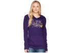 Champion College Lsu Tigers Eco University Fleece Hoodie (collegiate Purple) Women's Sweatshirt