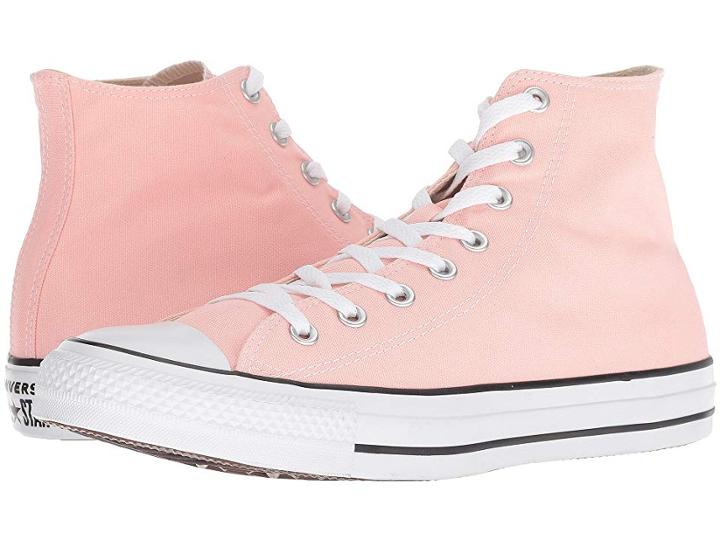 Converse Chuck Taylor(r) All Star(r) Seasonal Color Hi (storm Pink) Lace Up Casual Shoes