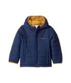 Columbia Kids Powder Litetm Puffer (little Kids/big Kids) (collegiate Navy/maple) Boy's Coat