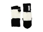 Calvin Klein Color Block Flip Top Gloves (black) Extreme Cold Weather Gloves
