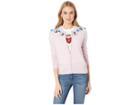 Juicy Couture Embellished Cashmere Cardigan (dusty Pink) Women's Clothing