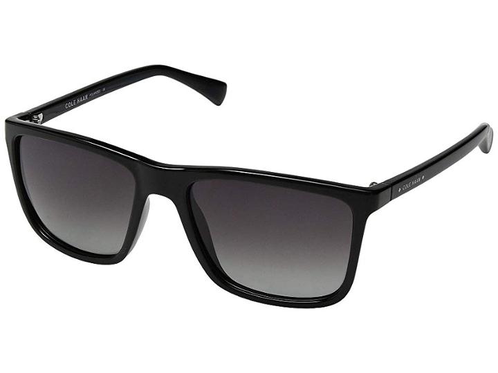 Cole Haan Ch6050 (shiny Black) Fashion Sunglasses