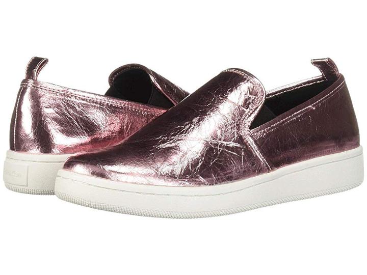 Calvin Klein Deva (rose Gold Metallic) Women's  Shoes