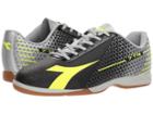 Diadora 7-tri Id (black/yellow Fluo/silver) Men's Soccer Shoes