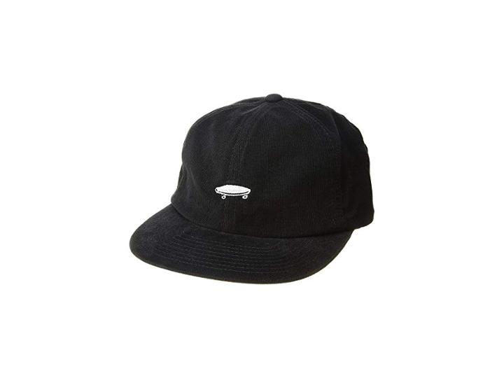 Vans Salton Ii Jockey Hat (midnight Black) Baseball Caps
