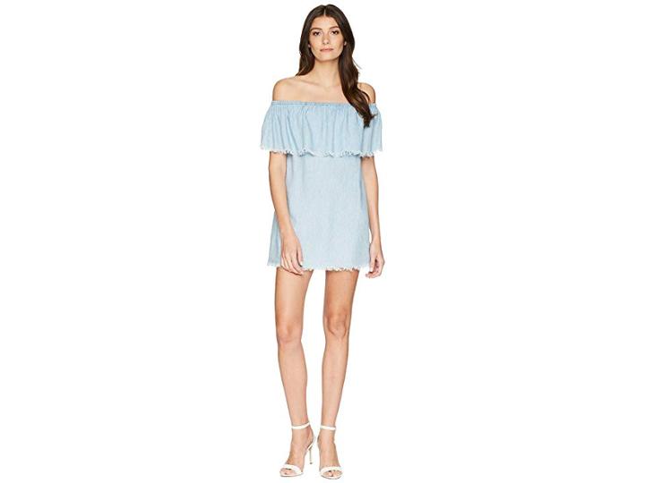 Show Me Your Mumu Can Can Dress (light Chambray) Women's Dress