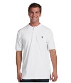 U.s. Polo Assn. Solid Cotton Pique Polo With Small Pony (white) Men's Short Sleeve Knit