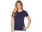 Lilla P Short Sleeve Crew (navy) Women's T Shirt