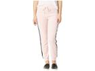 Juicy Couture Track Velour Pearl Embellished Pants (soft Glow) Women's Casual Pants