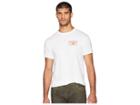 Vans Full Patch Back T-shirt (white/flame) Men's T Shirt