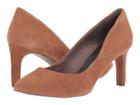Rockport Total Motion Luxe Valerie Pump (coconut Suede) Women's Shoes