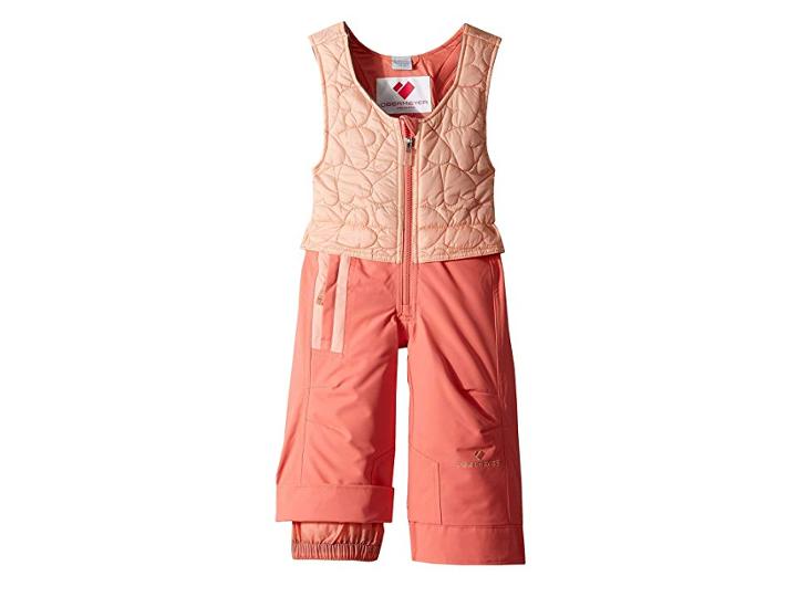 Obermeyer Kids Ober-all Bib (toddler/little Kids/big Kids) (just Peachy) Girl's Jumpsuit & Rompers One Piece