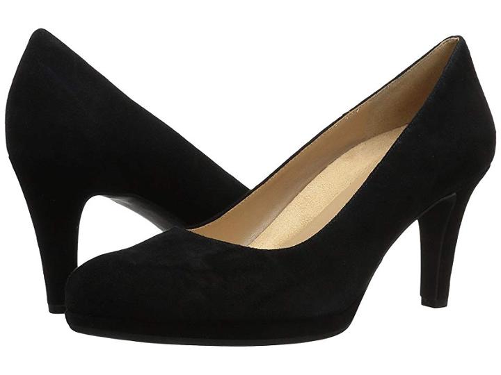 Naturalizer Michelle (black Suede) High Heels